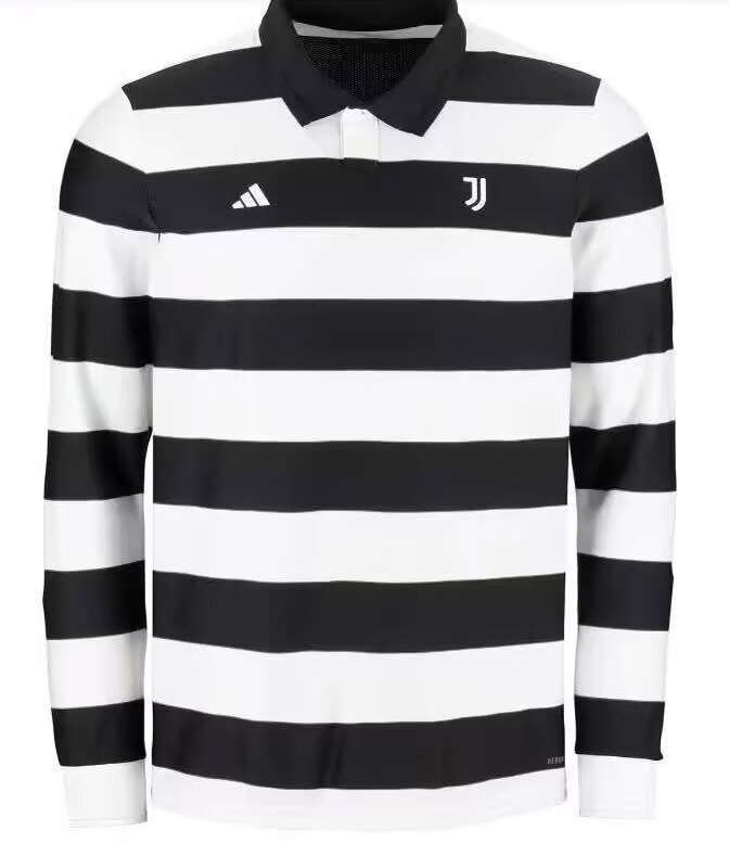 Juventus Soccer Jersey Fourth Away Long Sleeve Custom Shirt 2025/26
