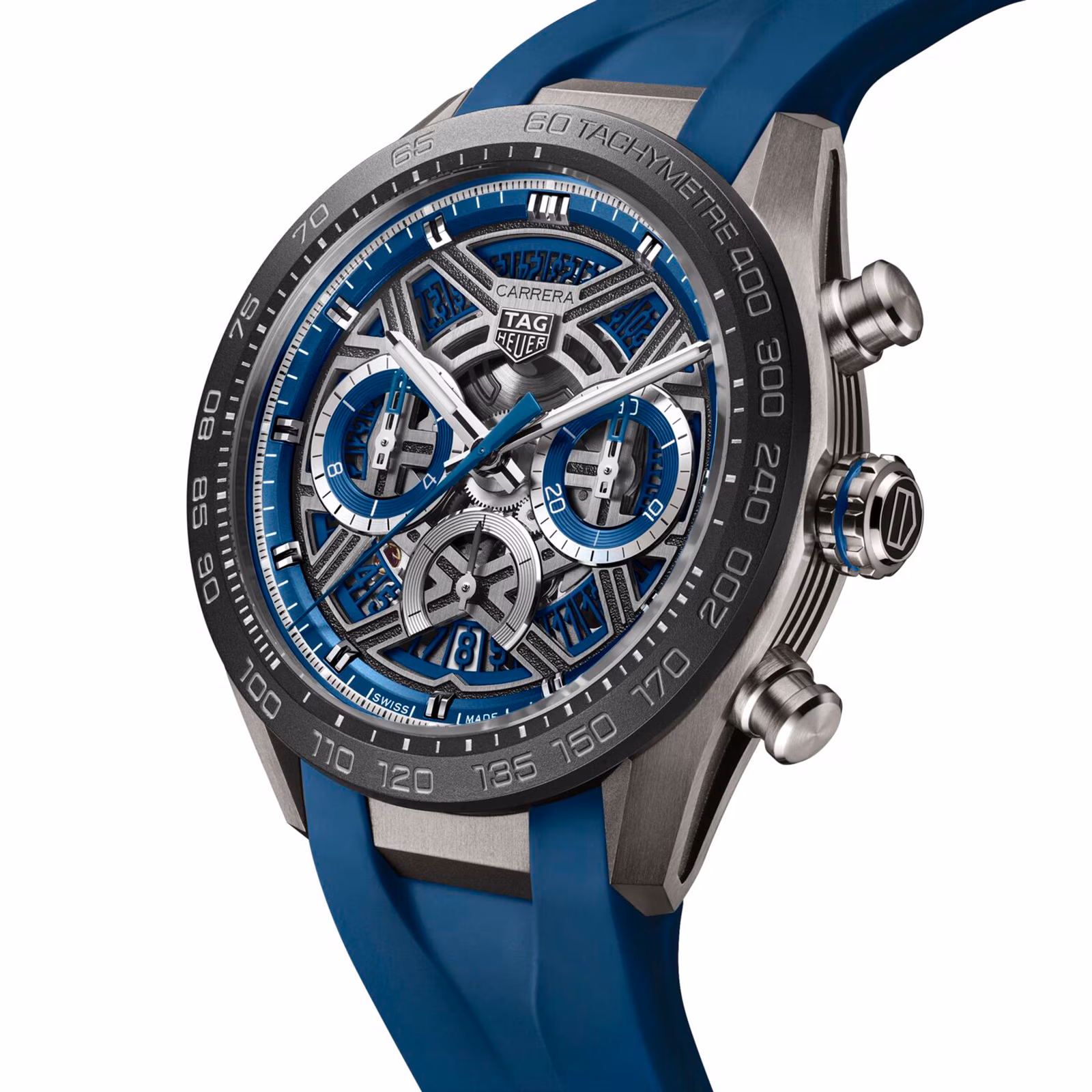 [2026 Mirror Grade]TAG Heuer Carrera Chronograph Extreme Sport 44mm Mens Watch Blue CBU2081.FT6274