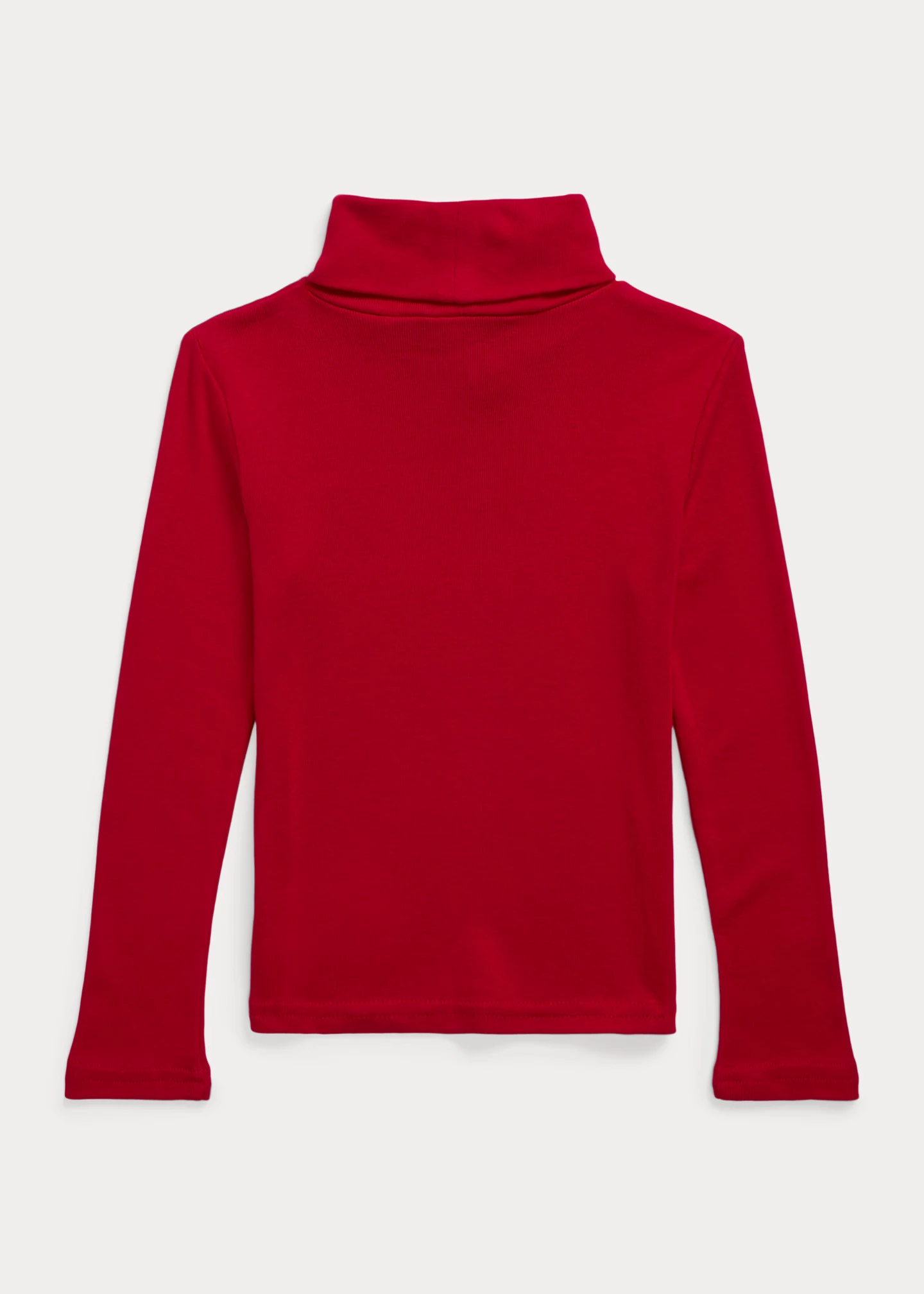 Ribbed Cotton-Blend Turtleneck