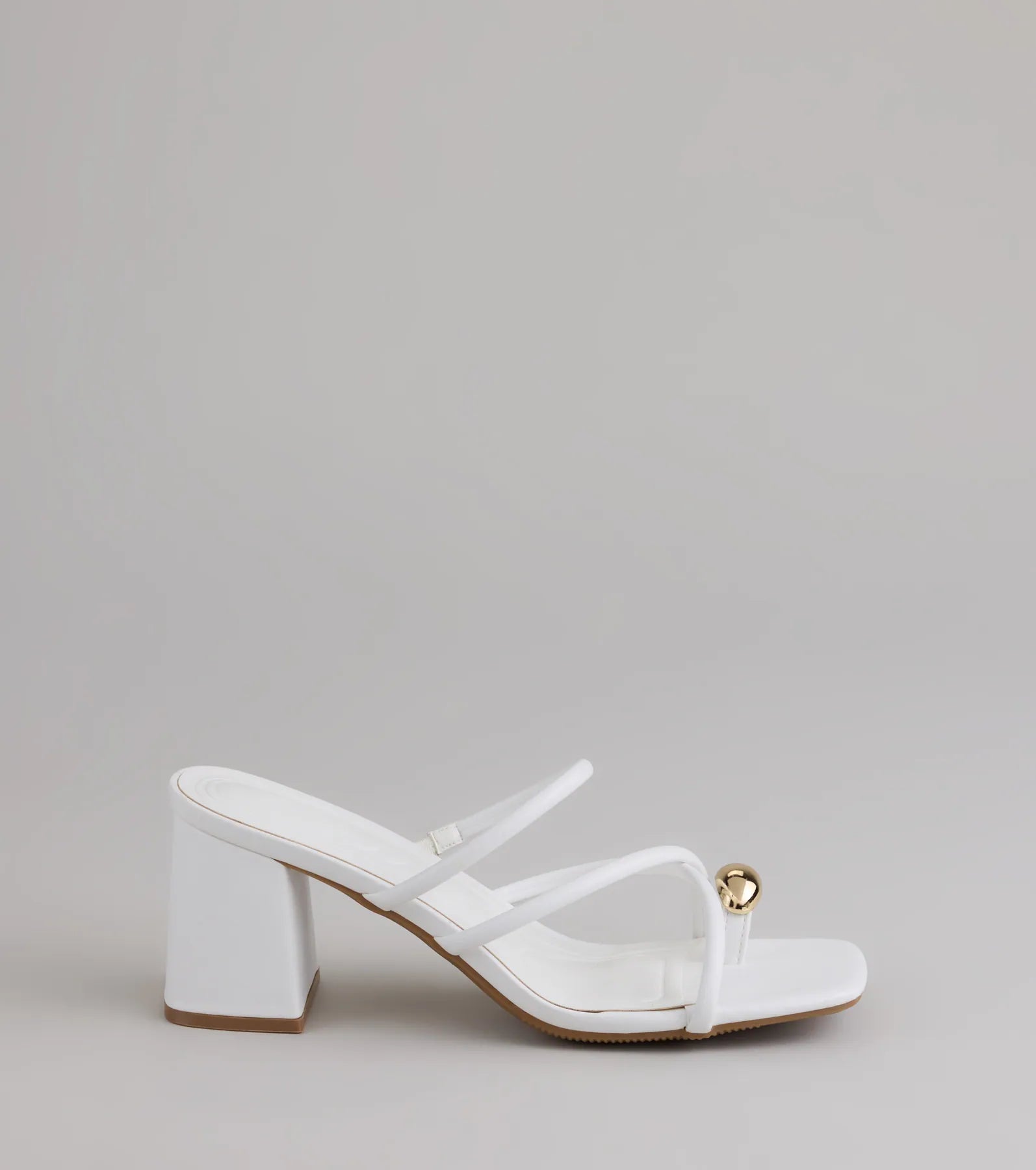 Walking Pretty Toe Ring Heels