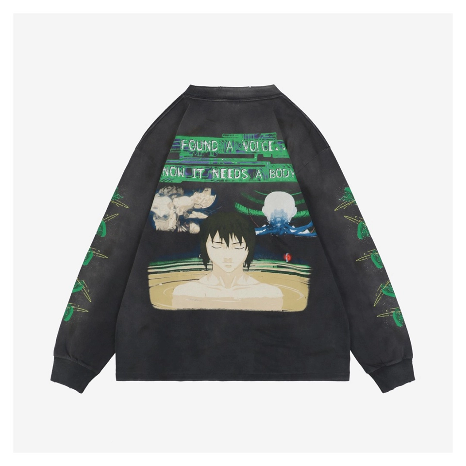 Saint Michael “Motoko Bathtub” Graphic Print Shirt
