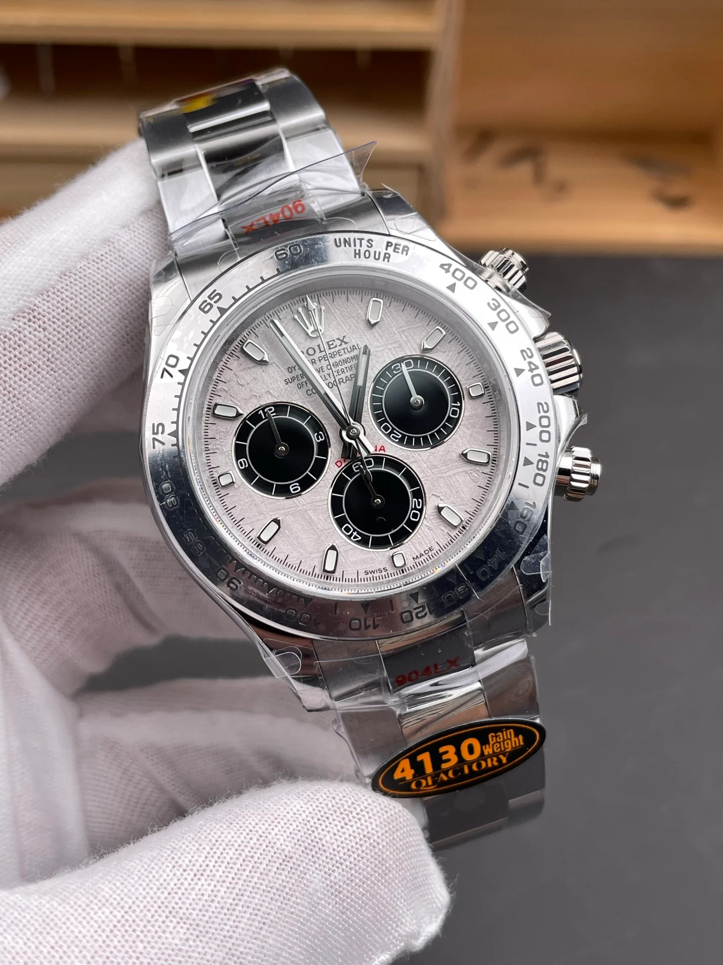 White Gold Meteorite Dial Daytona