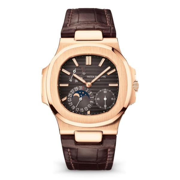 [2026 Mirror Grade]Patek Philippe Watches Nautilus Mens Rose Gold 5712R-001