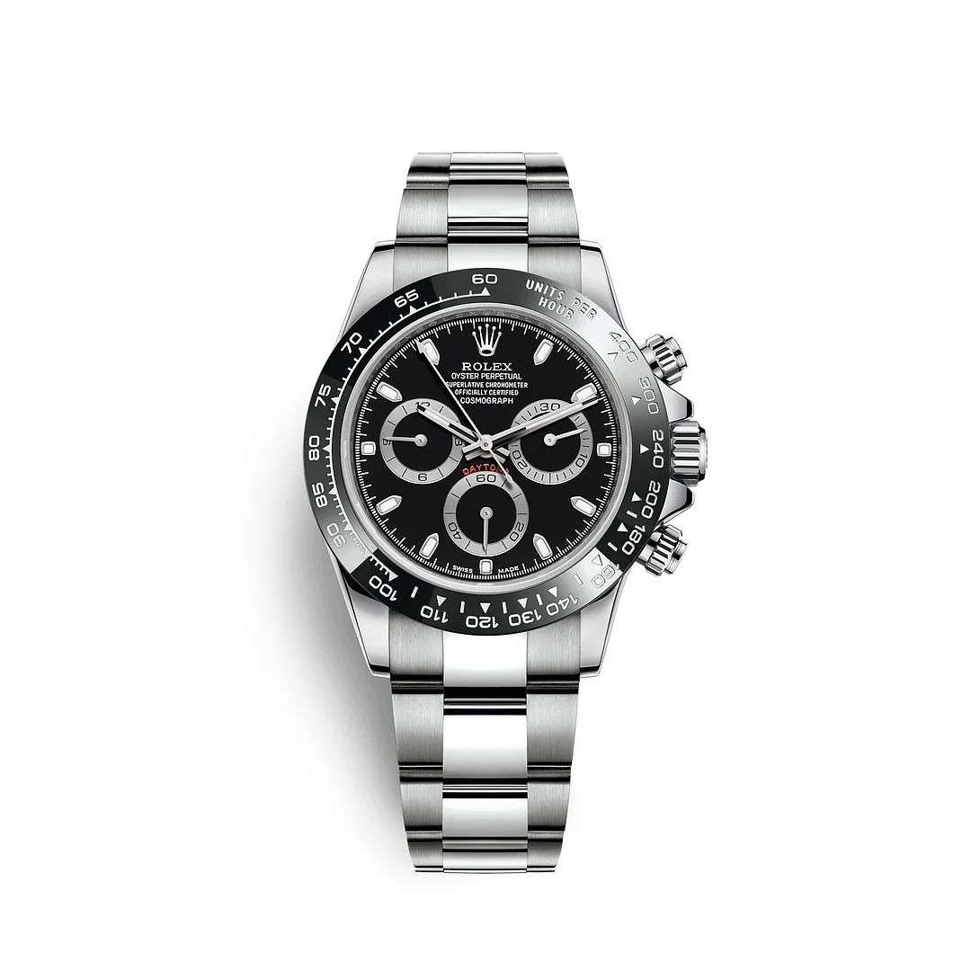 [2026 Mirror Grade]Rolex Daytona 40mm Stainless Steel Black Dial  m126500ln-0002