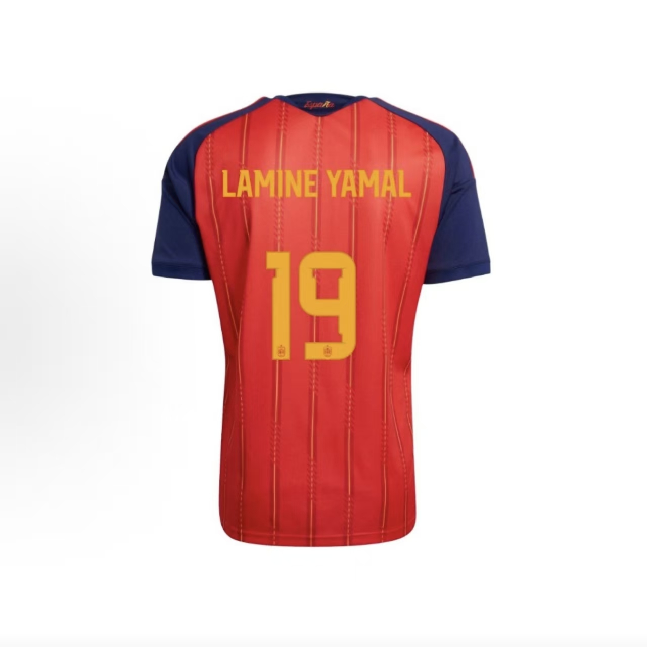 adidas Spain 2024 Home Lamine Yamal 19 Jersey
