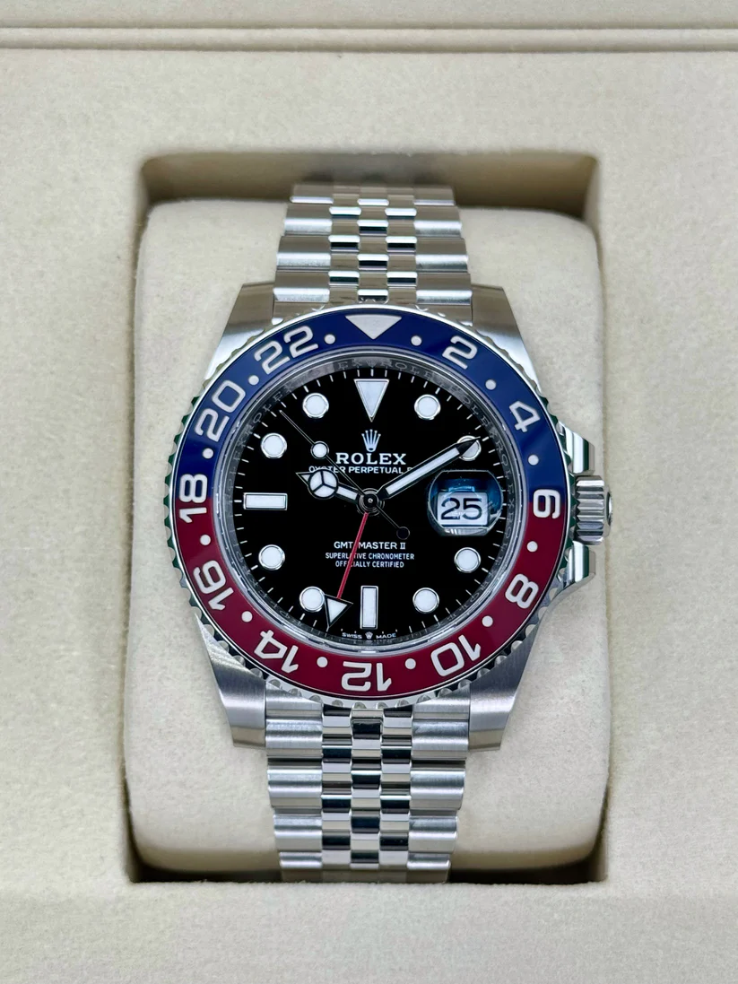 [2026 Mirror Grade]RLX GMT-Master II Steel Blue & Red 
