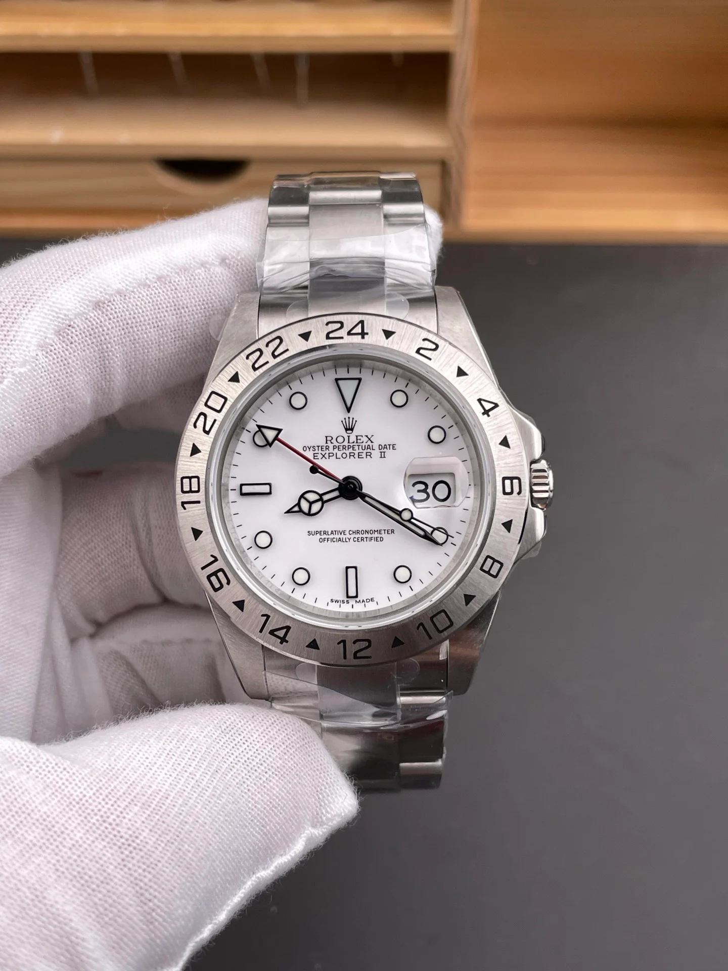 Vintage Explorer II White Dial