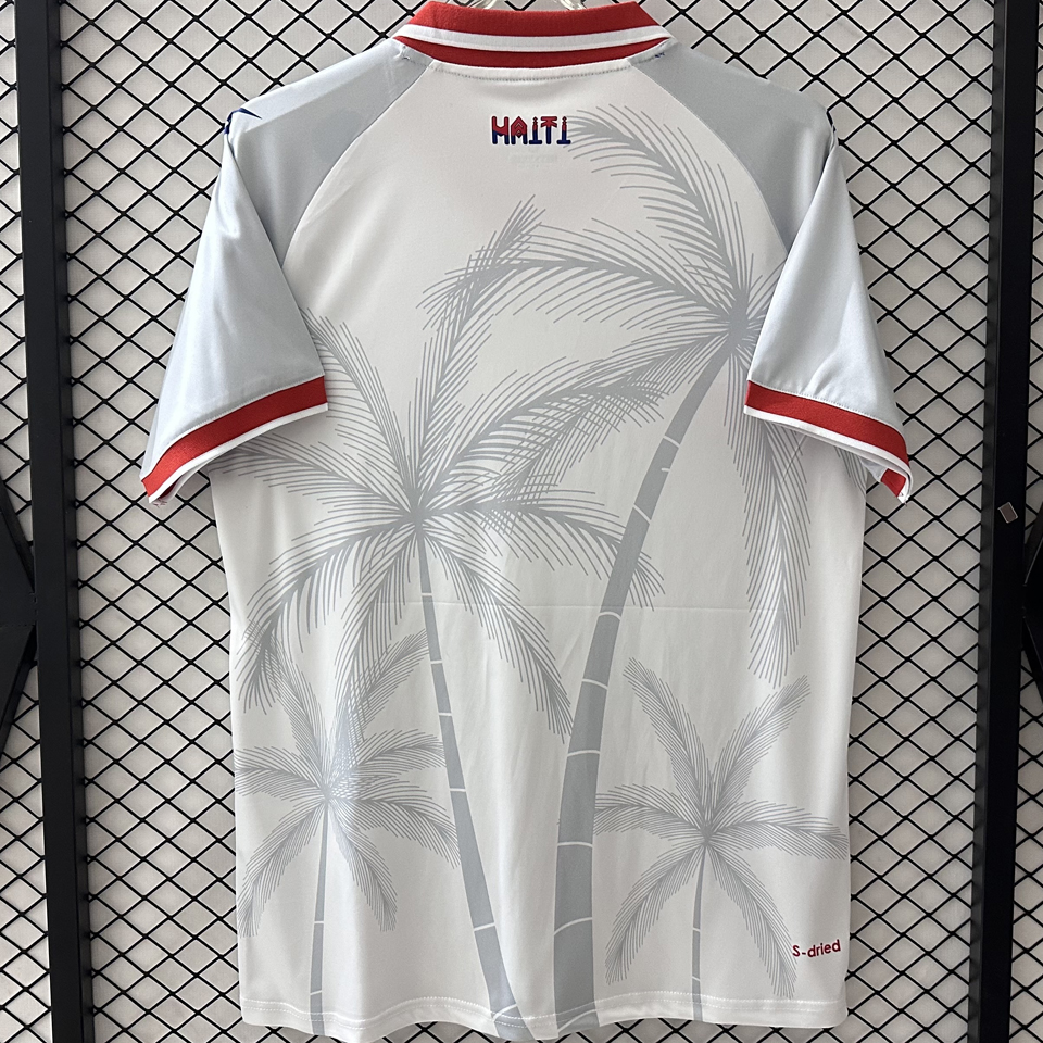 2026/27 Haiti Away White Fans Soccer Jersey