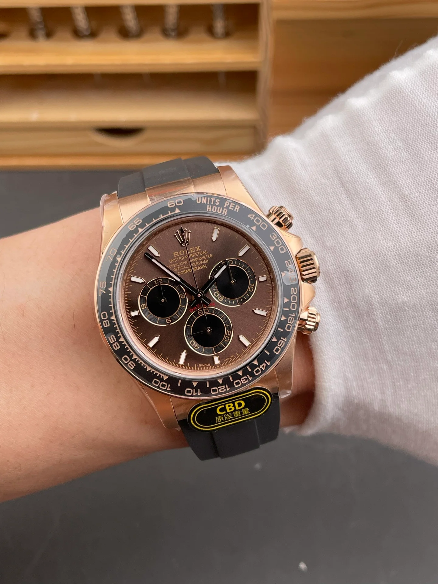 New Chocolate Rose Gold Daytona