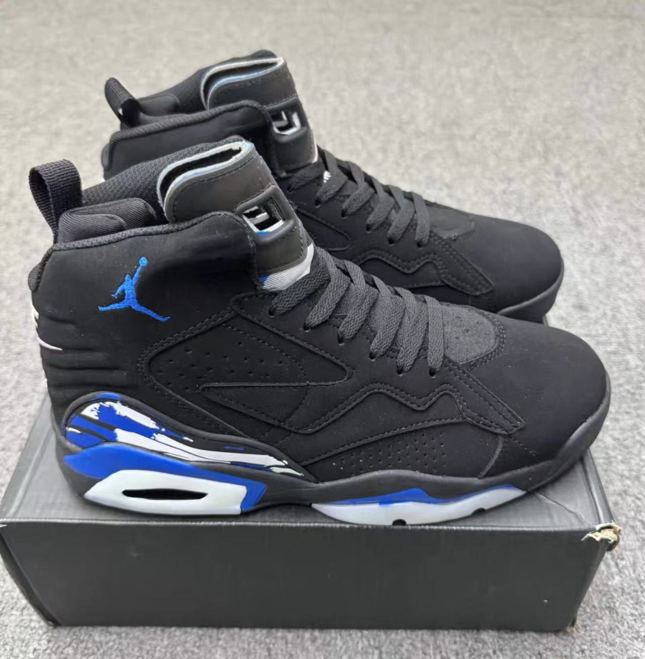 Jordan MVP Black Blue White