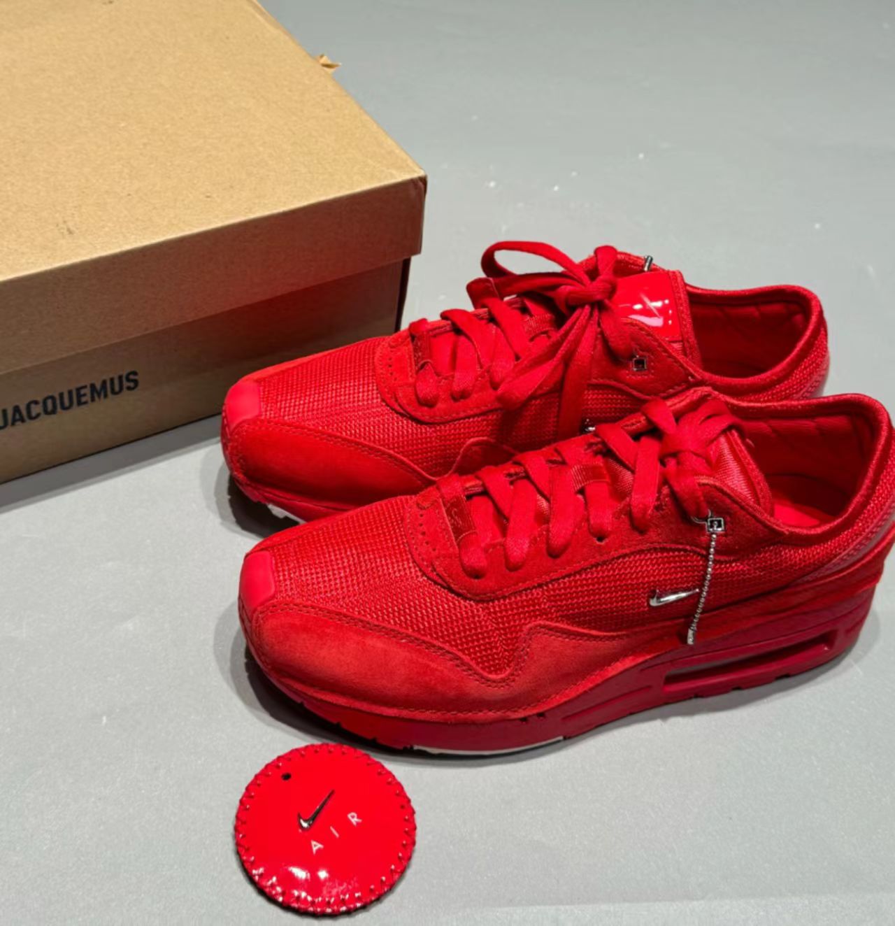 Jacquemus x Nike Air Max 1 '86 Big Bubble Mystic Red
