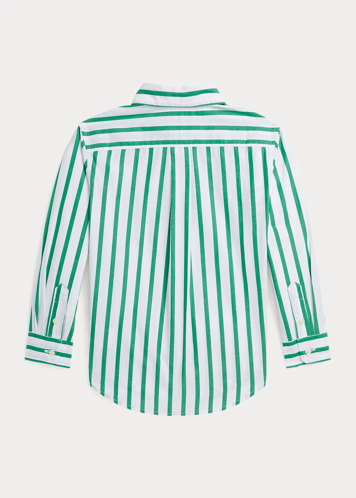 Striped Cotton Poplin Shirt