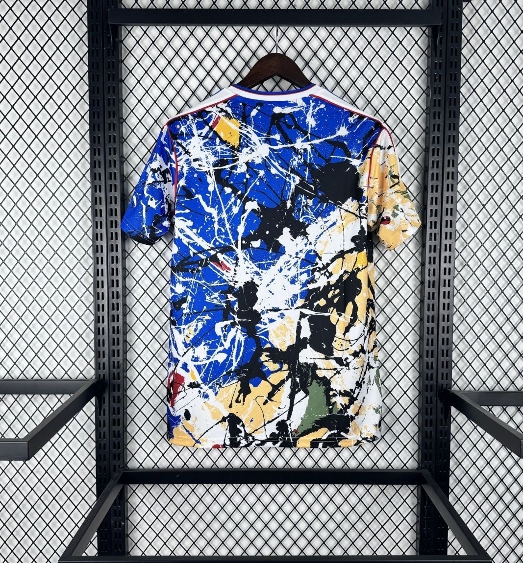 Manchester United Football Jersey x Stone Roses Custom Shirt 2025/26