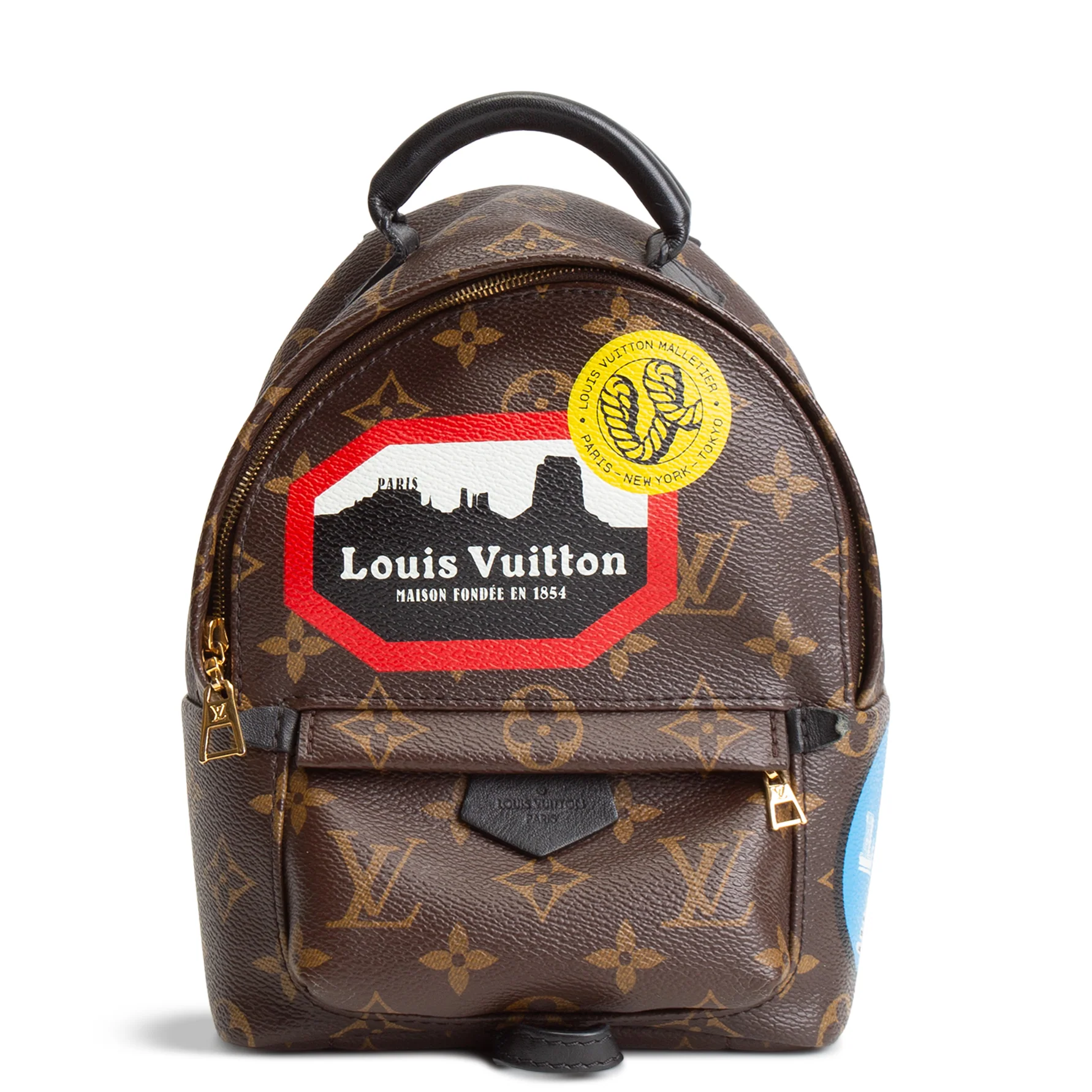 LOUIS VUITTON Palm Springs Mini World Tour Backpack