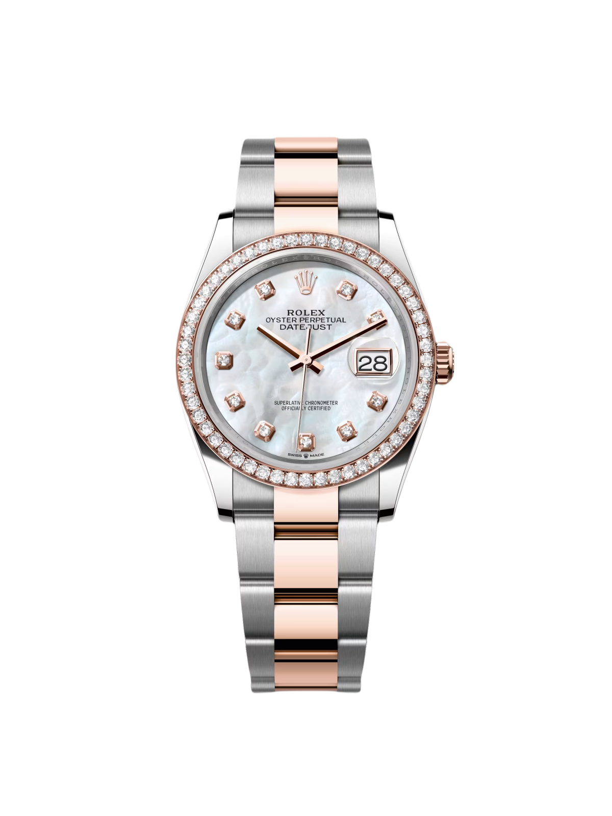 [2026 Mirror Grade]RLX  Datejust 36mm 126281 Mother-of-Pearl Dial Jubilee Bracelet