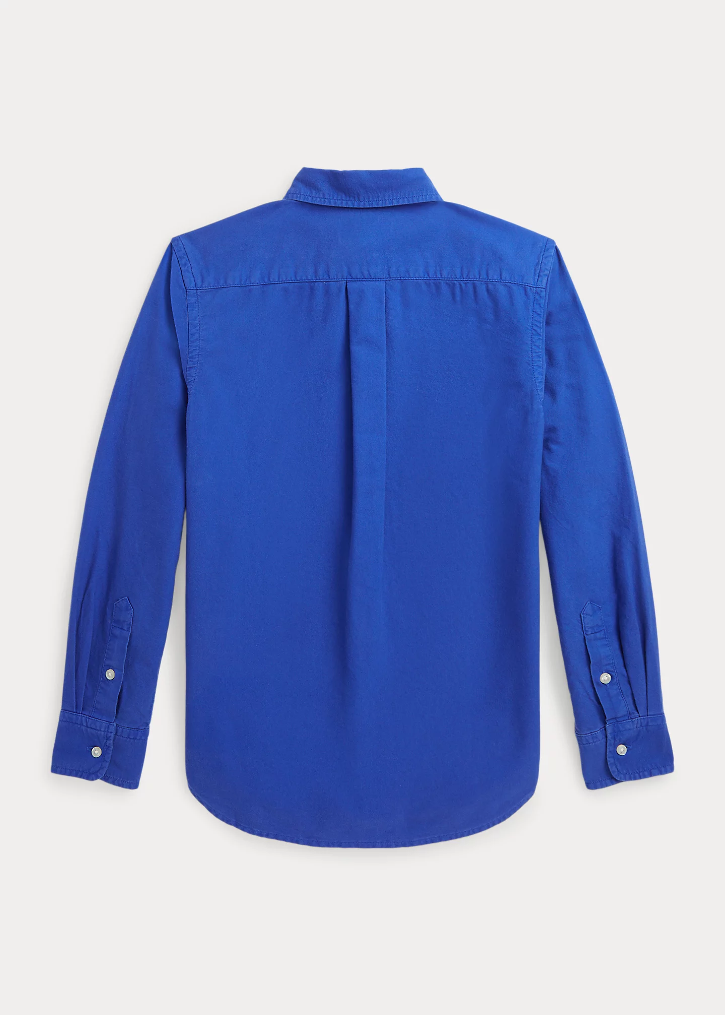 Garment-Dyed Cotton Oxford Shirt