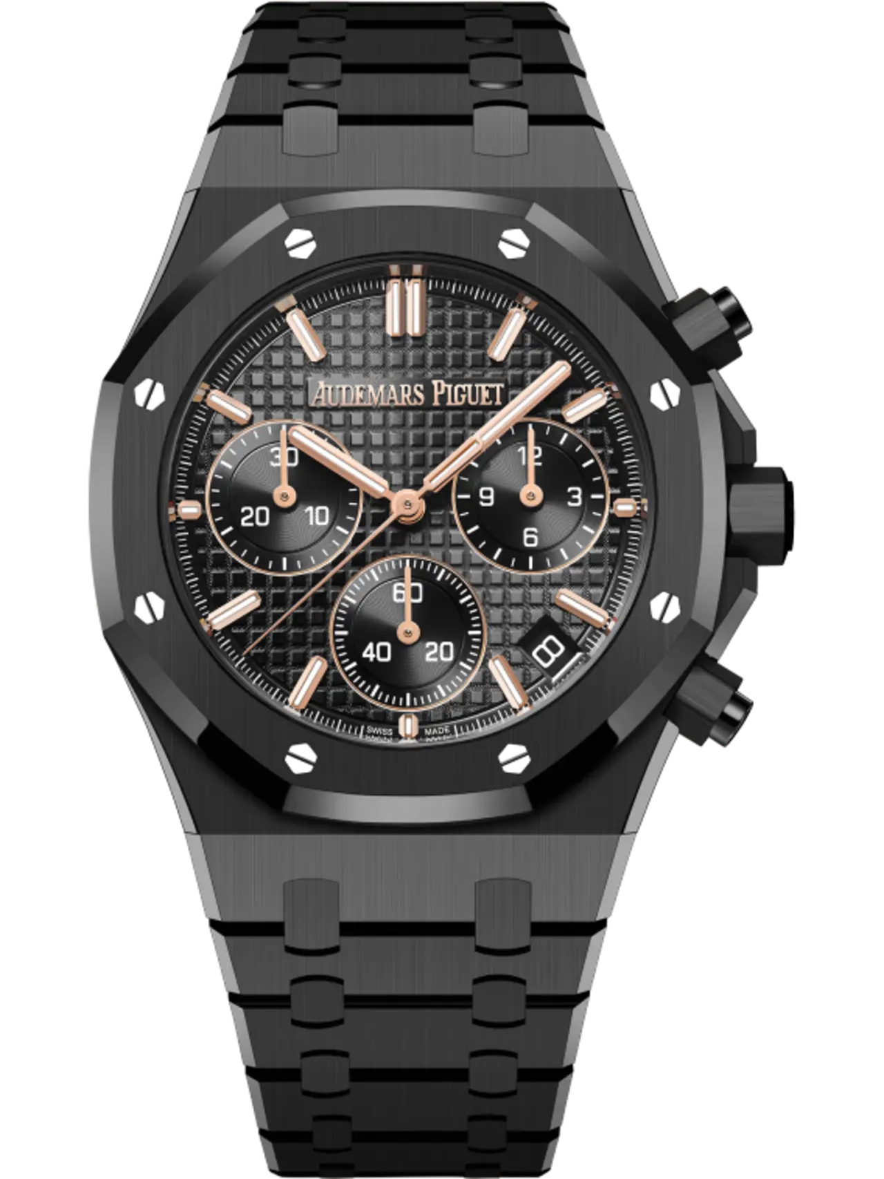 [2026 Mirror Grade]Audemars Piguet ROYAL OAK Black Ceramic CHRONOGRAPH 41mm 26240CE.OO.1255CE.02