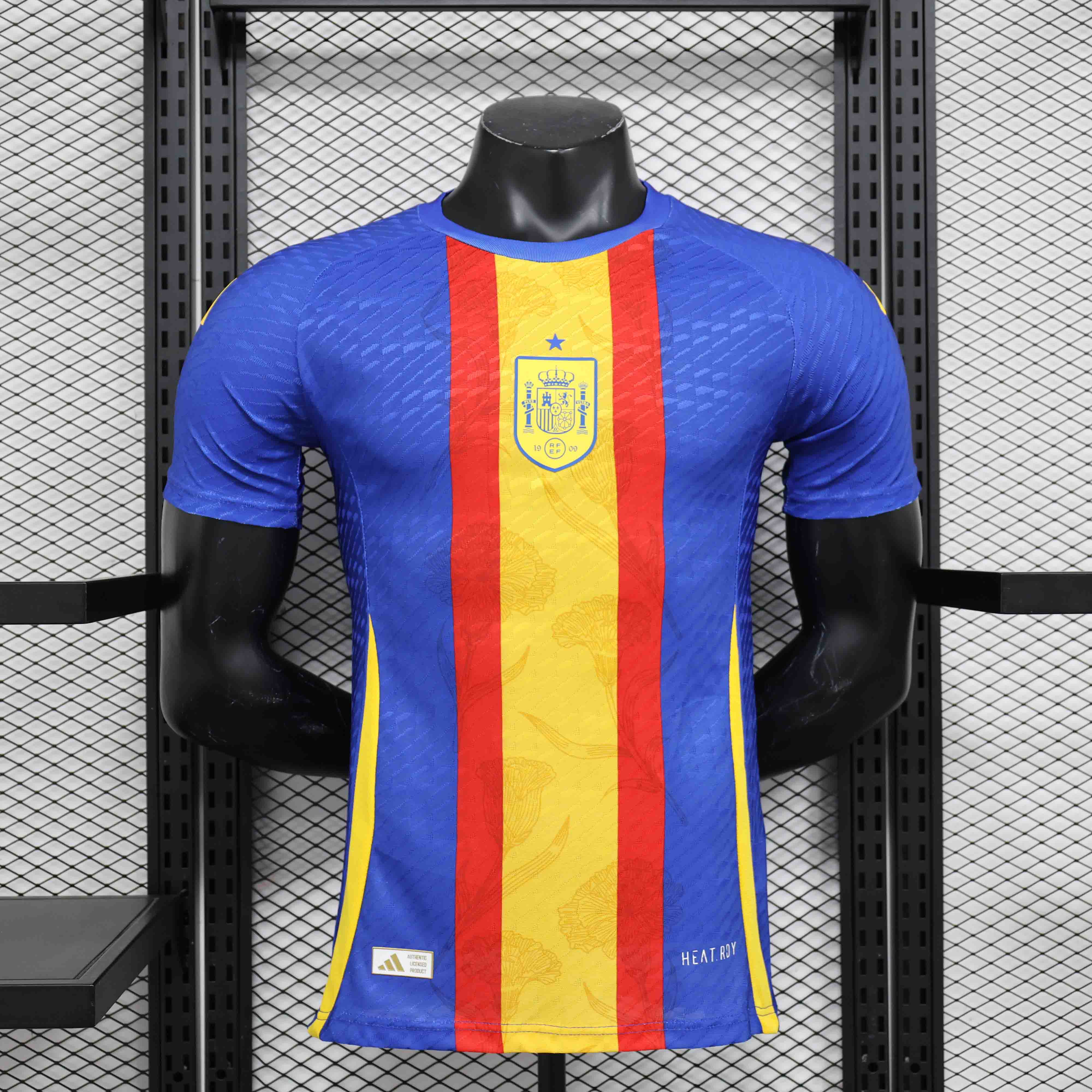 Spain Authentic Soccer Jersey Training Shirt 2024