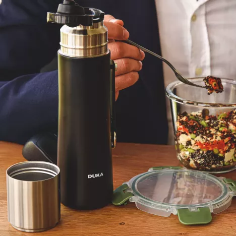 MARKA DUKA Termos DUKA RESA 500 ml czarny stalowy