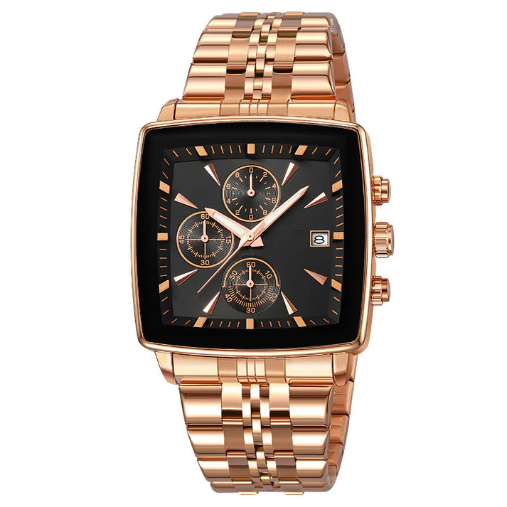 Men's Multifunctional Waterproof Quartz Watch