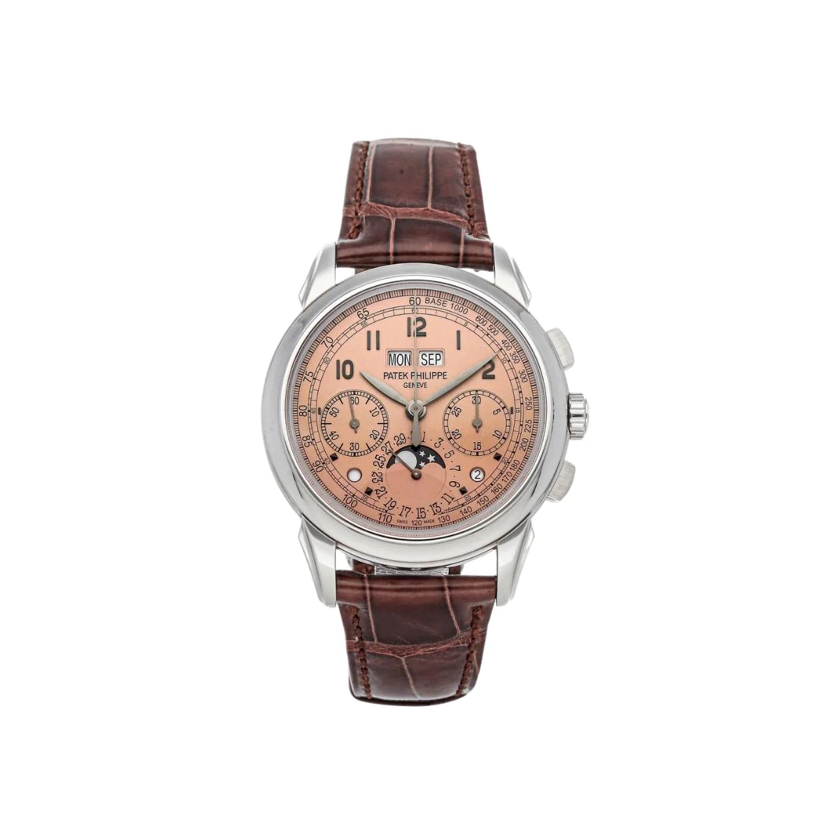 [2026 Mirror Grade]PATEK PHILIPPE  2019  SKU#0005819  GRAND COMPLICATIONS 5270P-001 SALMON