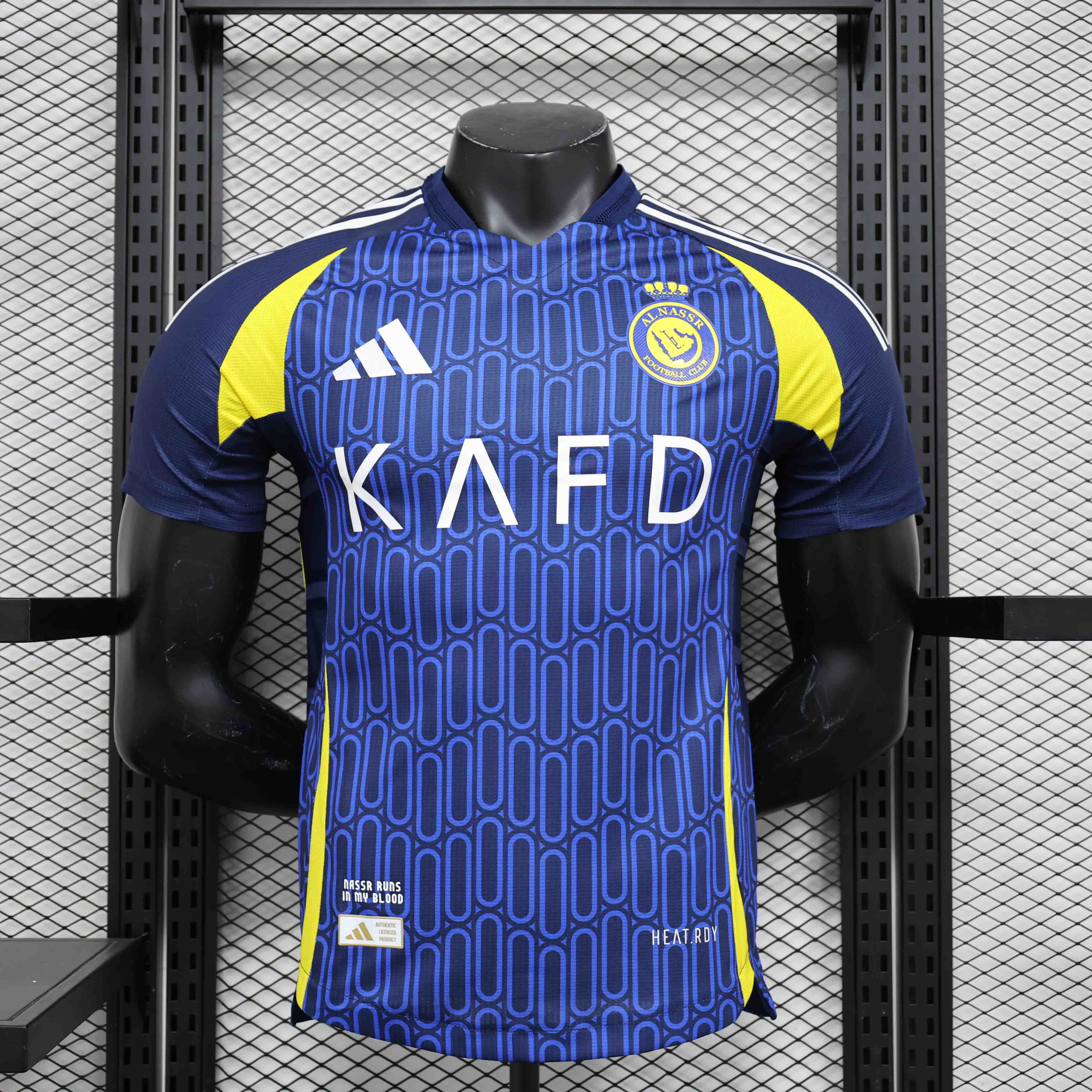 Al Nassr Authentic Soccer Jersey Away Shirt 2024/25