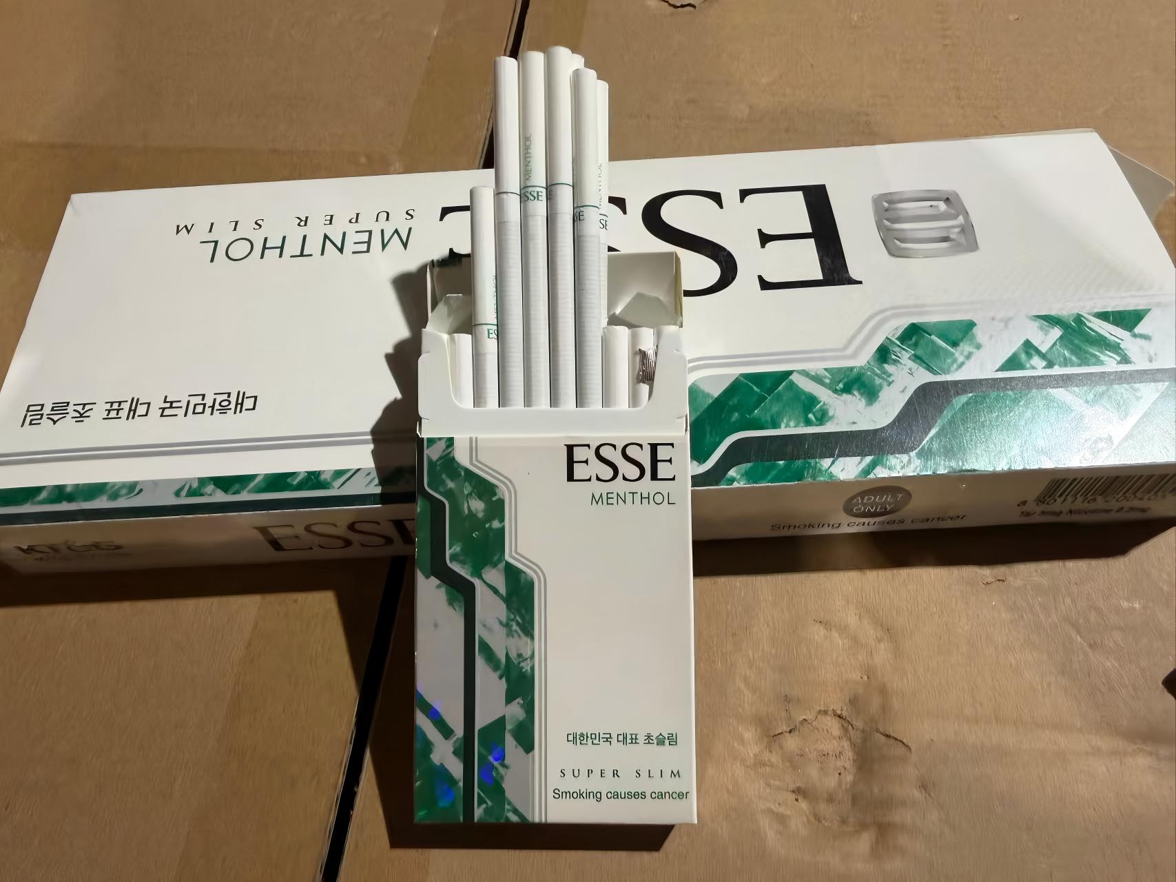 ESSE Menthol (Mechanical Green) Super Slim 5mg Carton