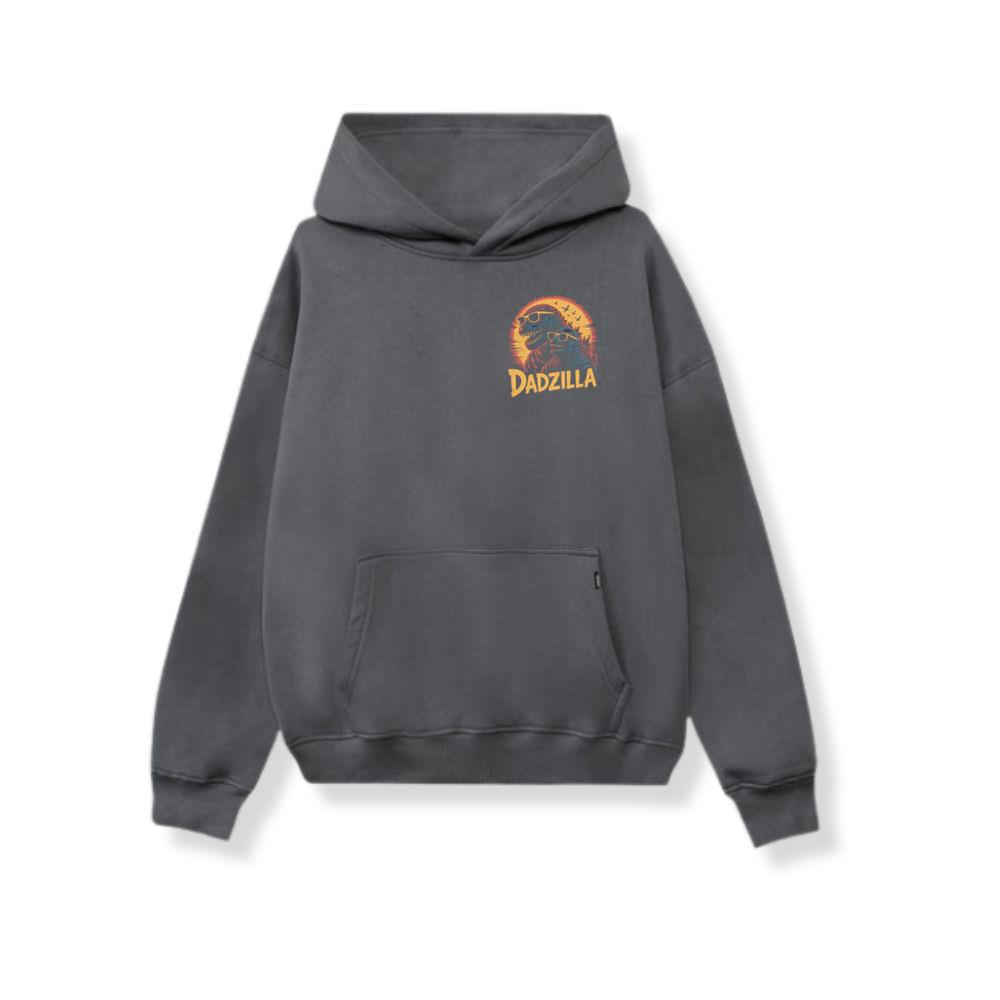 Dadzilla Father of the Monsters Cartoon Design Hoodie
