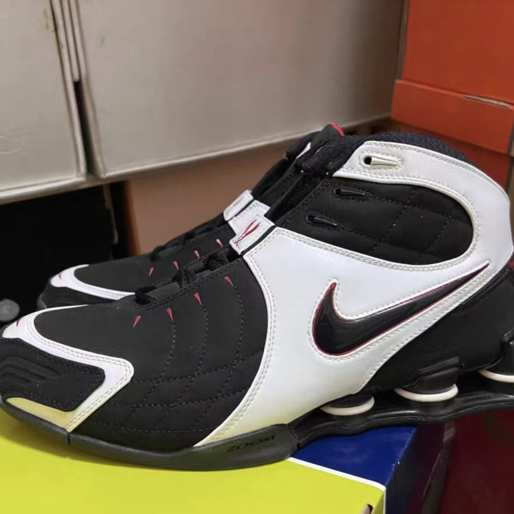 Nike Shox VC 5 Black White Varsity Red