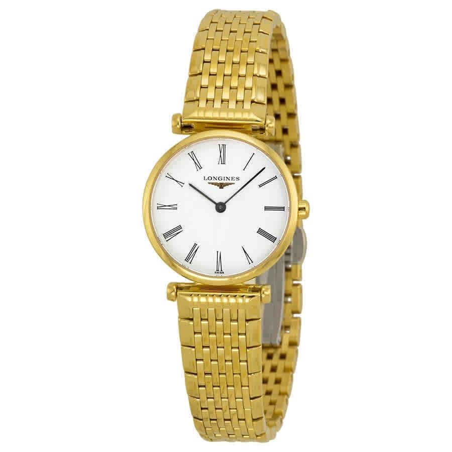 [2026 Mirror Grade]Longines Women's L42092118 La Grande Classique Gold-Tone 18kt Gold  Watch