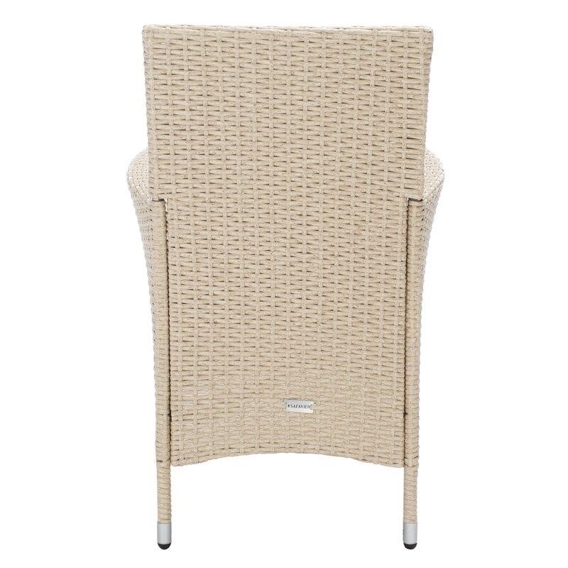 Hailee Rectangular 8 - Person 76.8'' Long Dining Set with Cushions