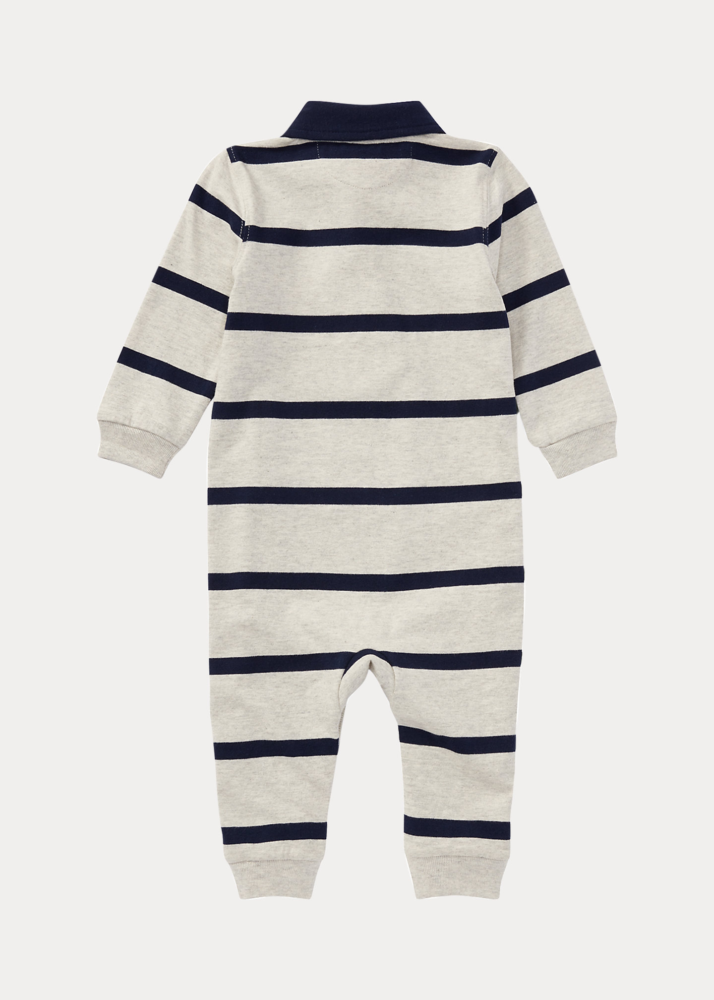 Striped Cotton Rugby Coverall