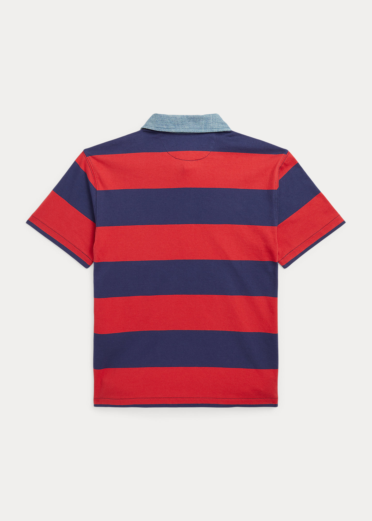 Flag Cotton Short-Sleeve Rugby Shirt