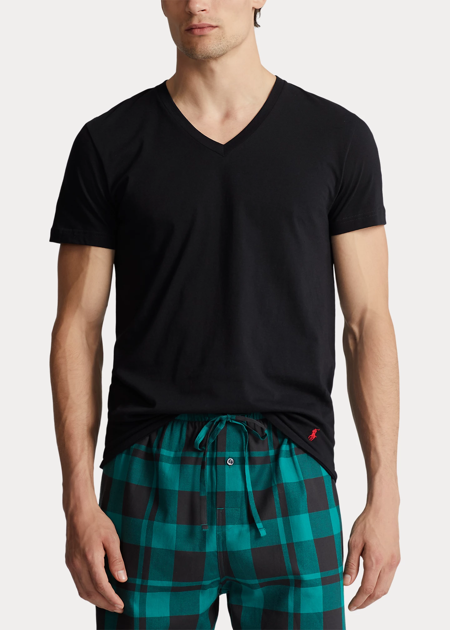 Classic Fit Wicking V-Neck 5-Pack