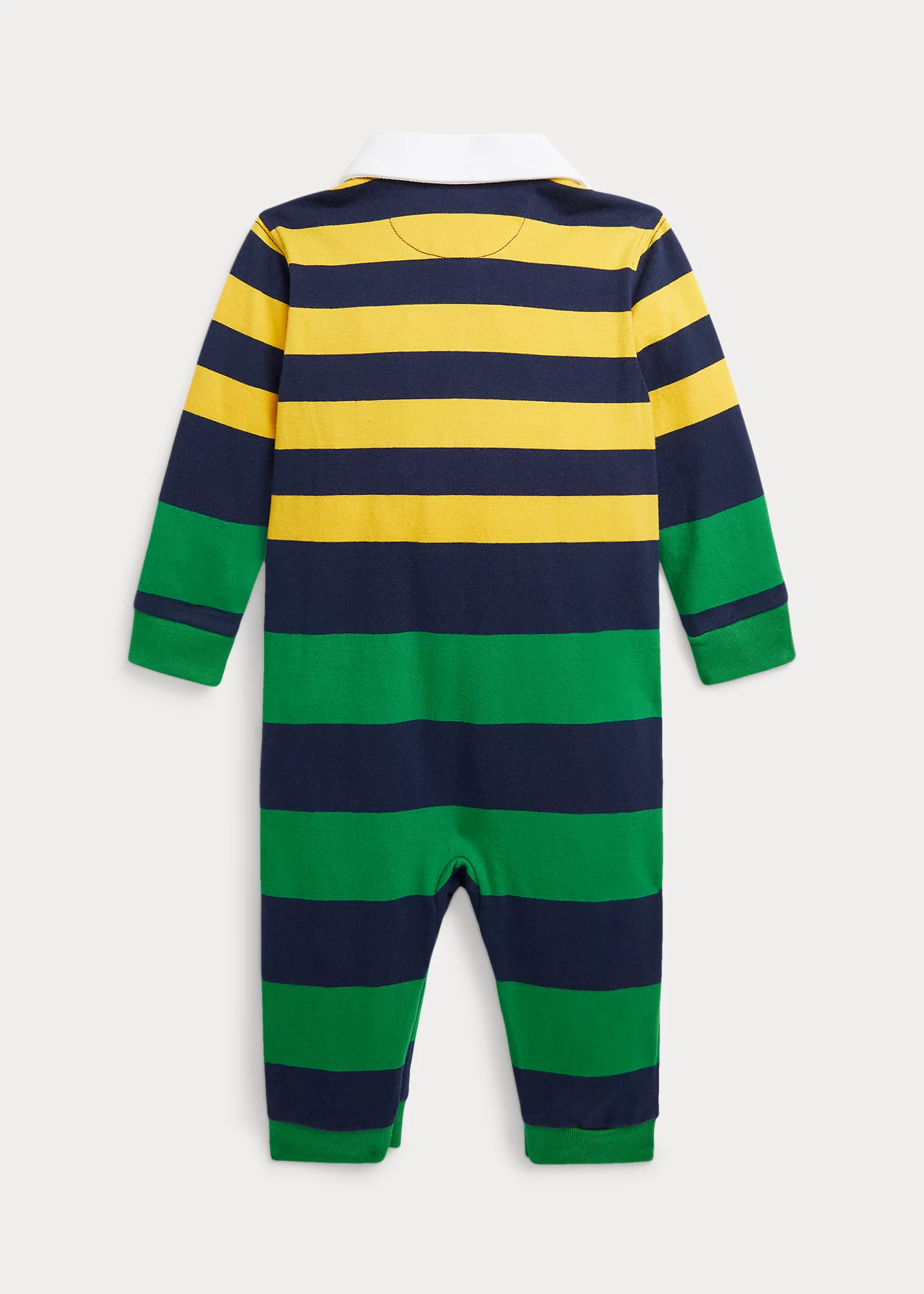 Striped Cotton Jersey Rugby Coverall