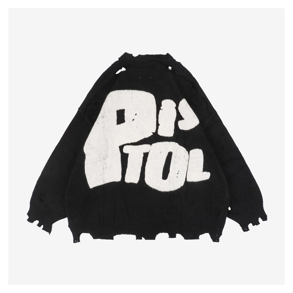 Saint Michael “Sex” Hand-Embroidered Sweater