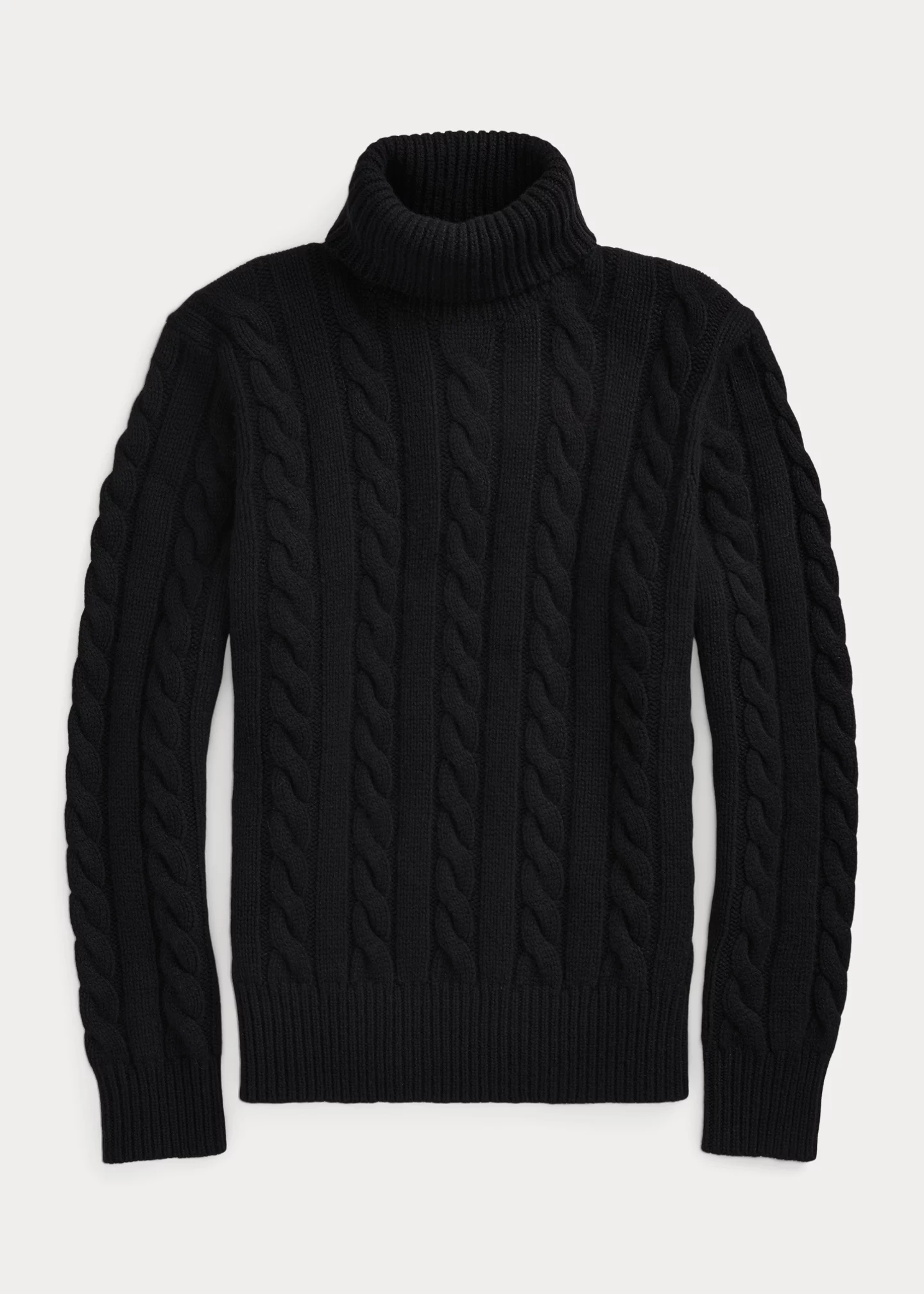 Cable-Knit Wool-Cashmere Sweater