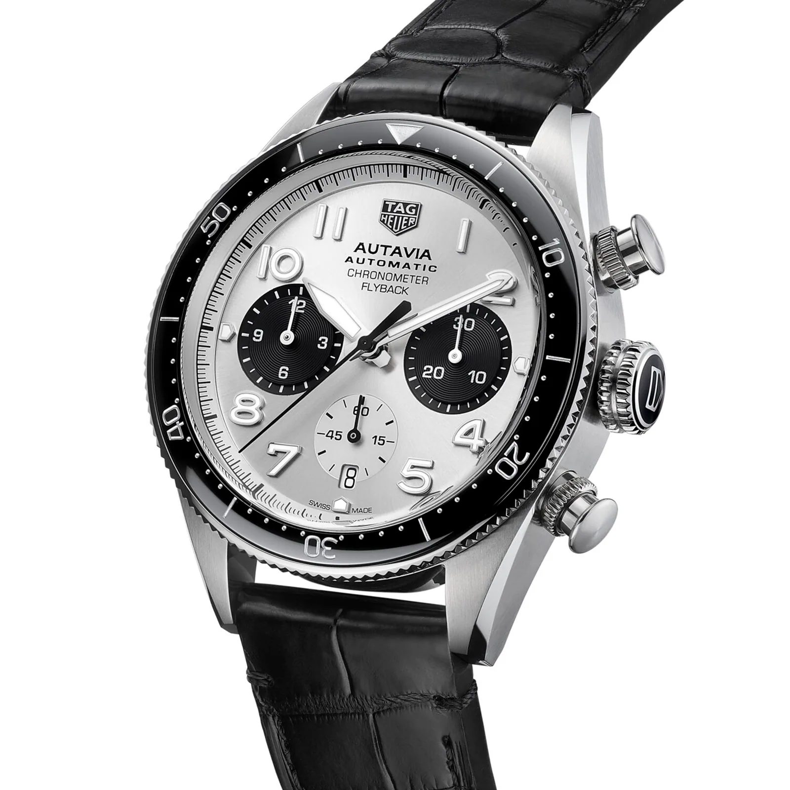 [2026 Mirror Grade]TAG Heuer AUTAVIA 60th Anniversary Flyback Chronograph 42mm CBE511B.FC8279
