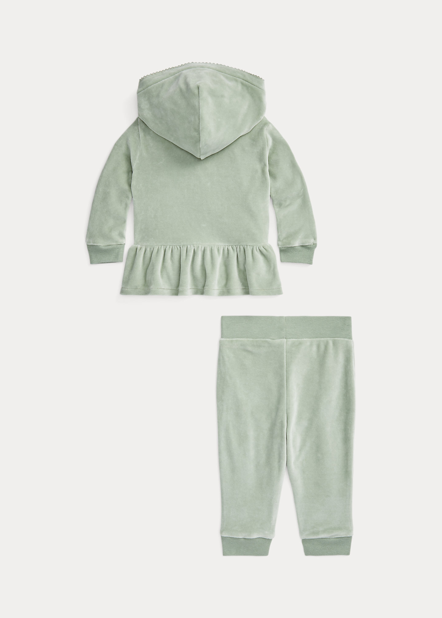 Velour Hoodie & Jogger Pant Set