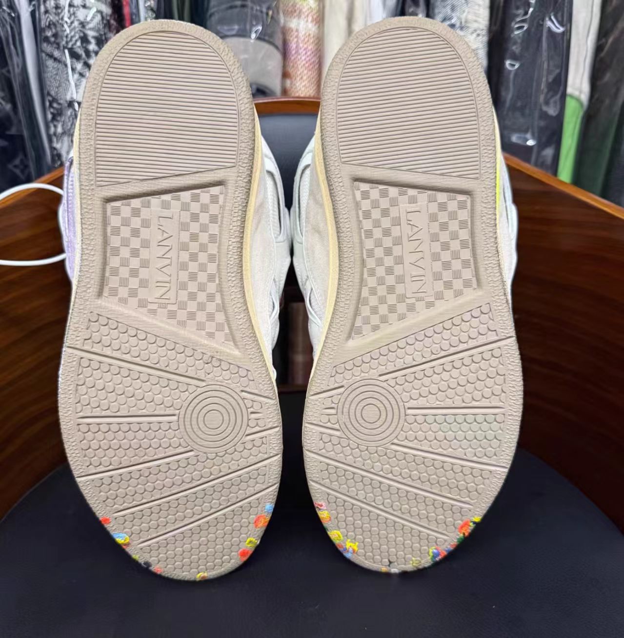 Lanvin Curb Sneakers