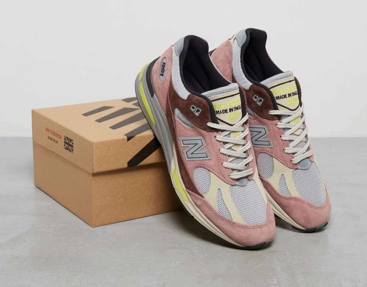 New Balance 991v2 Made in England 'Rosewood'