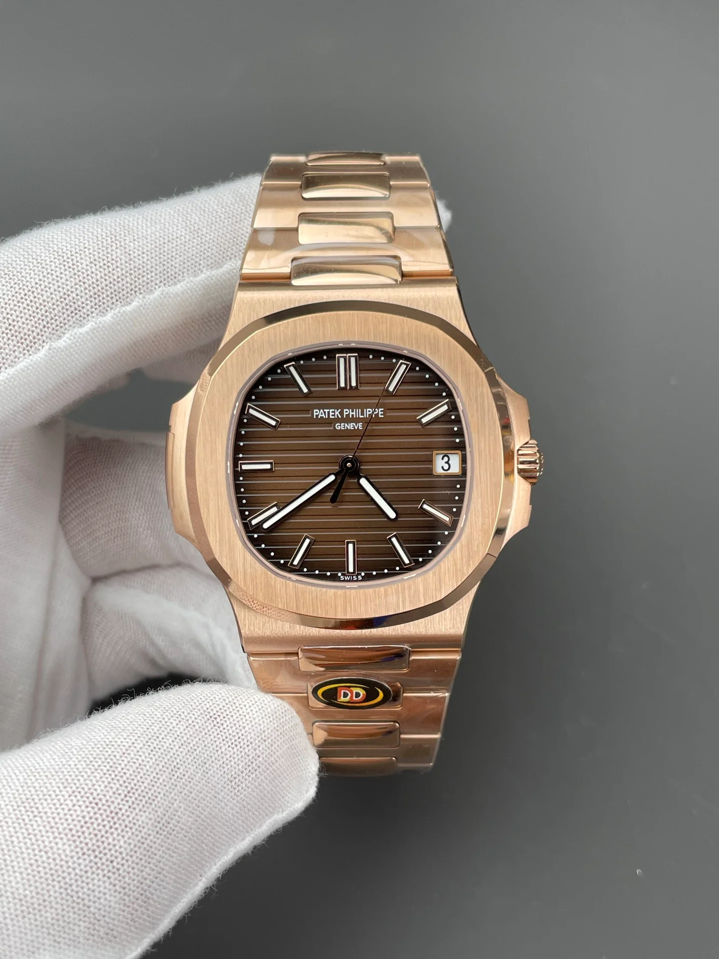 Rose Gold Nautilus 5711 Brown Dial