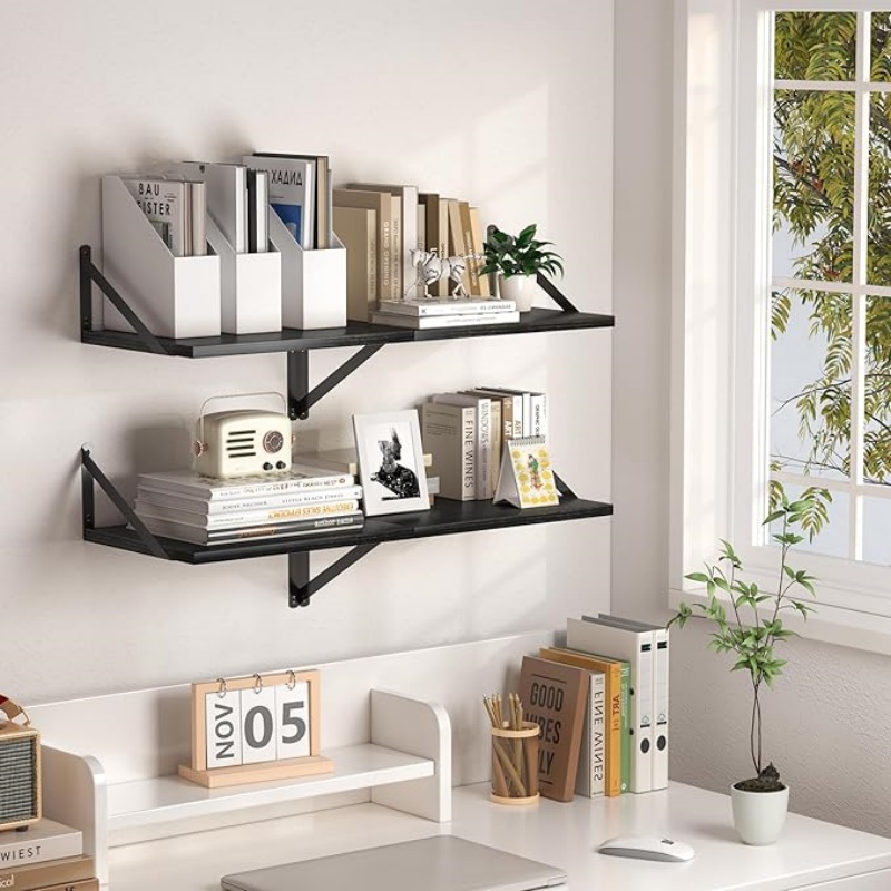 Deep Floating Shelves for Wall