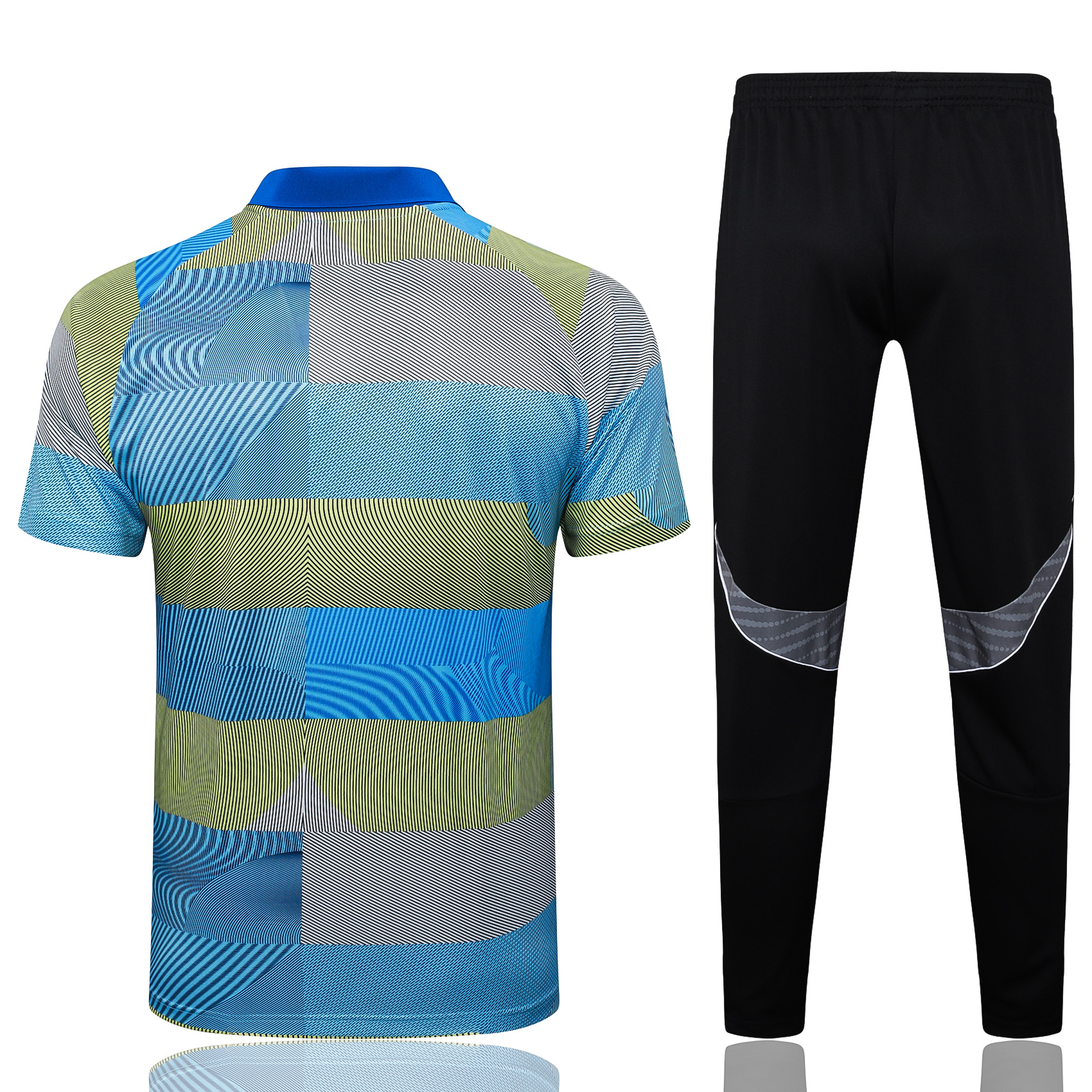 Real Madrid Training Kit (Polo+Pants) Green 2025/26