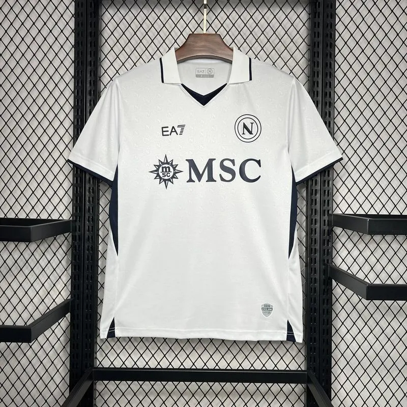 Napoli Soccer Jersey Away Custom Shirt 2024/25