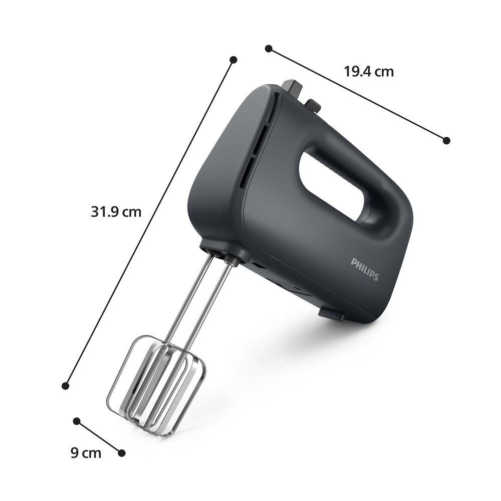 PHILIPS Mikser Philips Seria 5000 HR3739/00, 400 W, 4 końcówki, czarny