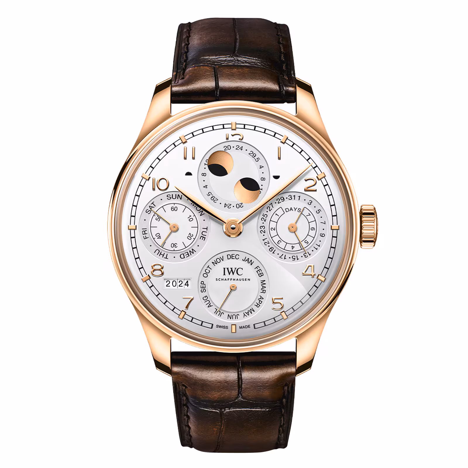 [2026 Mirror Grade]IWC Portugieser Perpetual Calendar 44 Silver Moon IW503701