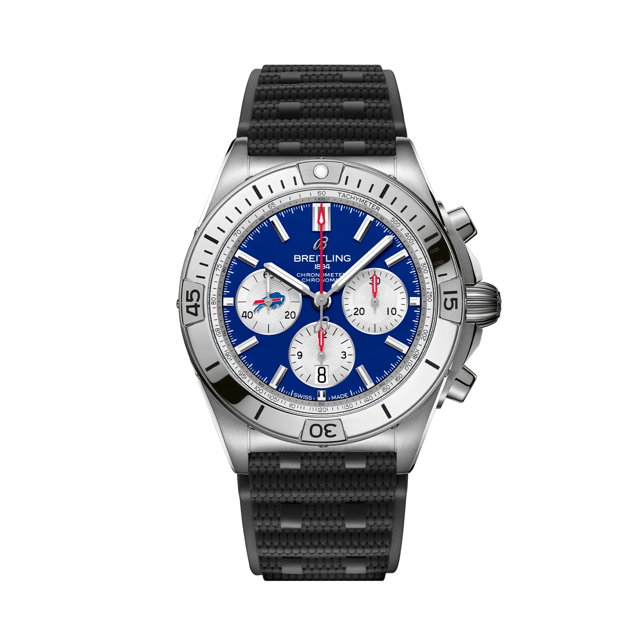 [2026 Mirror Grade]Breitling Chronomat B01 42 NFL Buffalo Bills Edition AB01342B1C3S1