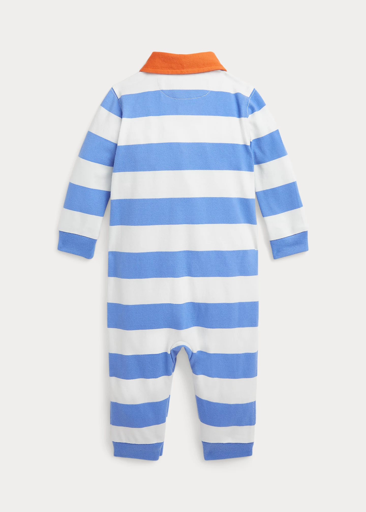 Striped Cotton Jersey Rugby Coverall
