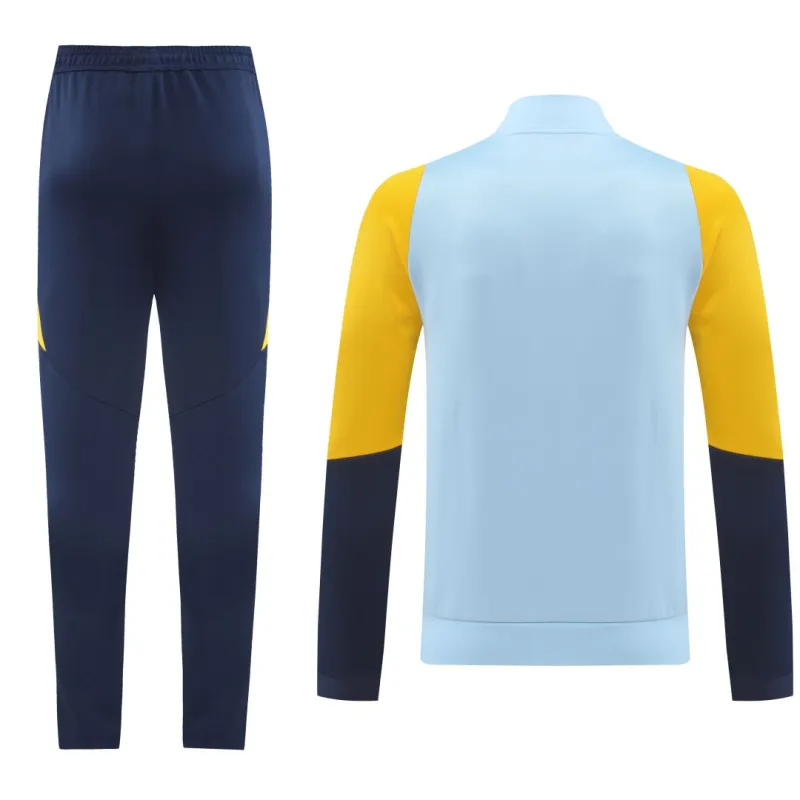 2024-25 Real Madrid Zipper Sweatshirt Kit(Top+Pants)